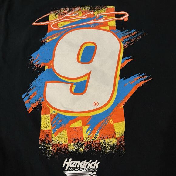 VTG Hooters Hendrick  Racing Tee XXL 1992 Nascar Winston Cup Single Stitch USA - Picture 5 of 5
